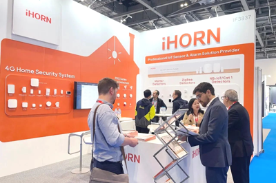 IHORN, a subsidiary of China Security Technology, showcases its five major security products at the IFSEC Security Exhibition in the UK